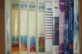 Hewlett Packard T&M catalogues  free postage