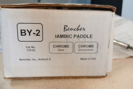 Bencher BY-2 Iambic Paddle with cable and plug