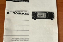 ICOM IC-706 MKIIG Instruction manual