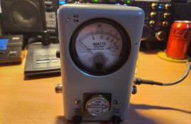 BIRD 4314 PEP wattmeter with Orig case and 3 Slugs