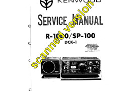 WANTED - Kenwood R-1000 Original Service Manual