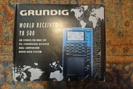 GRUNDIG YACHT BOY 500 IN ORIGINAL BOX.