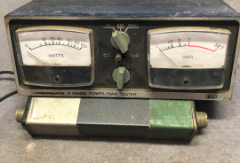 Micronta three range VSWR meter with remote pickup