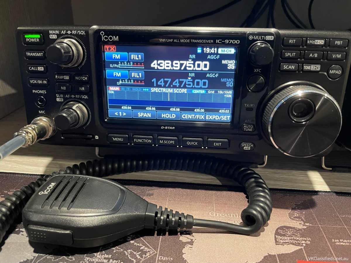 IC9700 VHF/UHF/23cm All Mode Transceiver