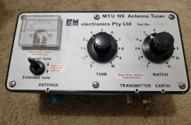 PCM MTU-100 antenna matcher