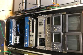 TELEVISION VIDEO RACK