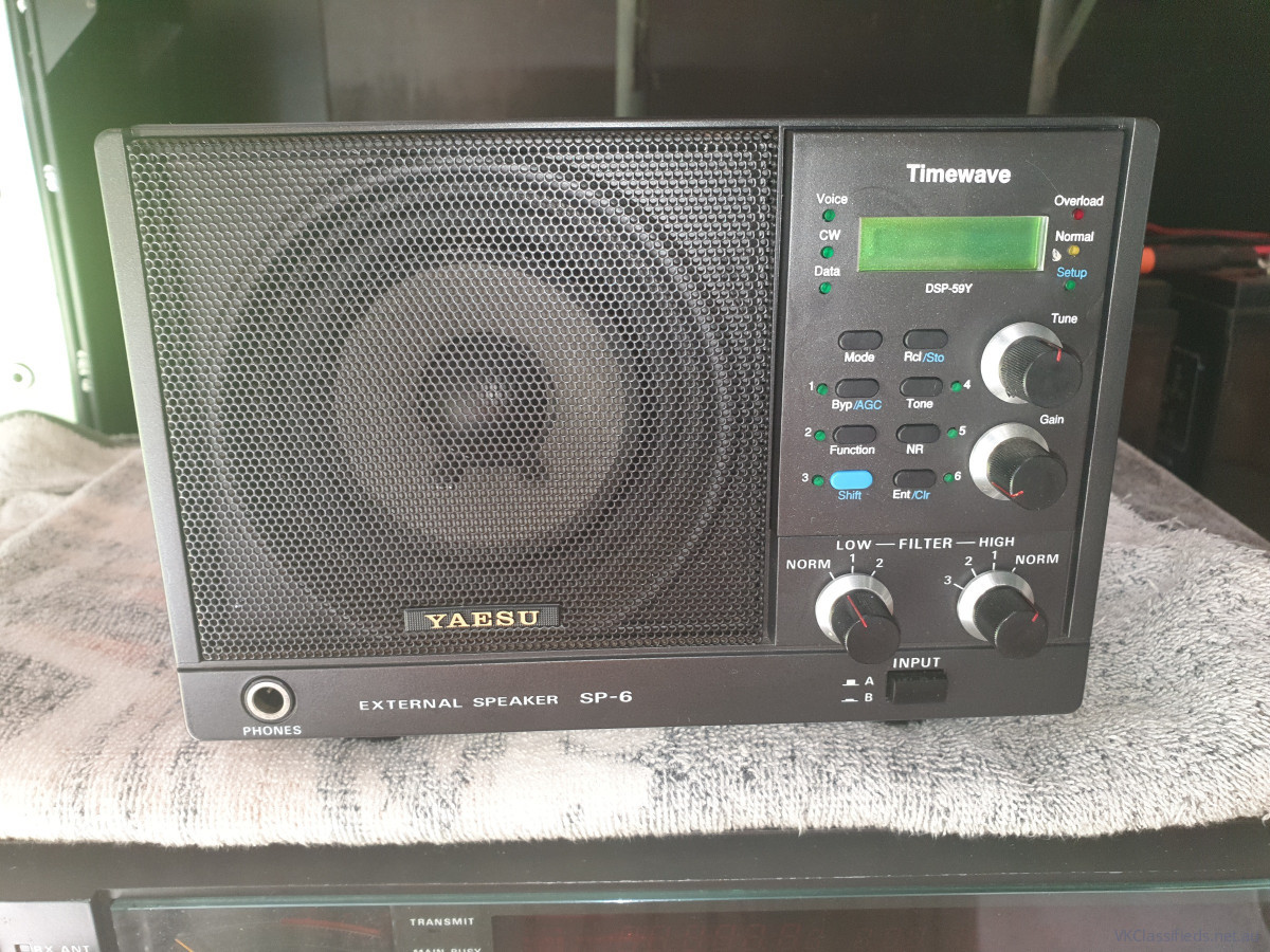 Yaesu SP6 with DSP59y