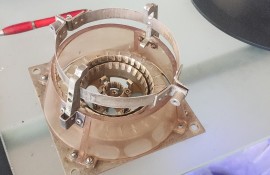 Socket for a GU78B tube