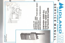 Midland 70-265 Service Manual - Original
