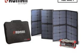 Roman Portable 160W Solar Mat Kit