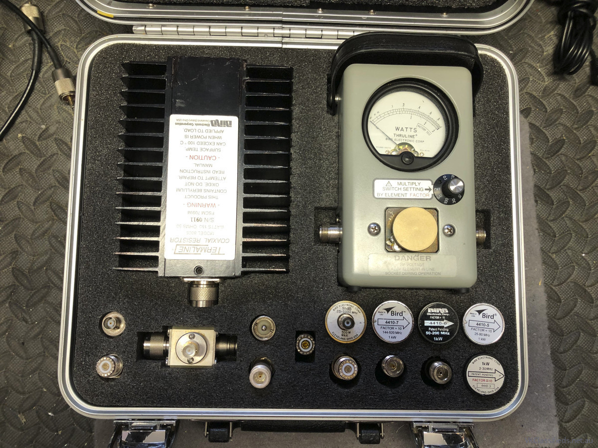 Bird 4410 Mil spec VSWR Power meter kit