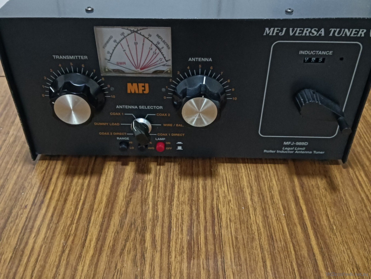 MFJ-989D 1.5kw antenna tuner