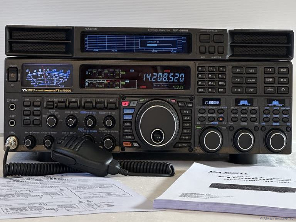 Last production of the Yaesu FTdx5000MP exc cond