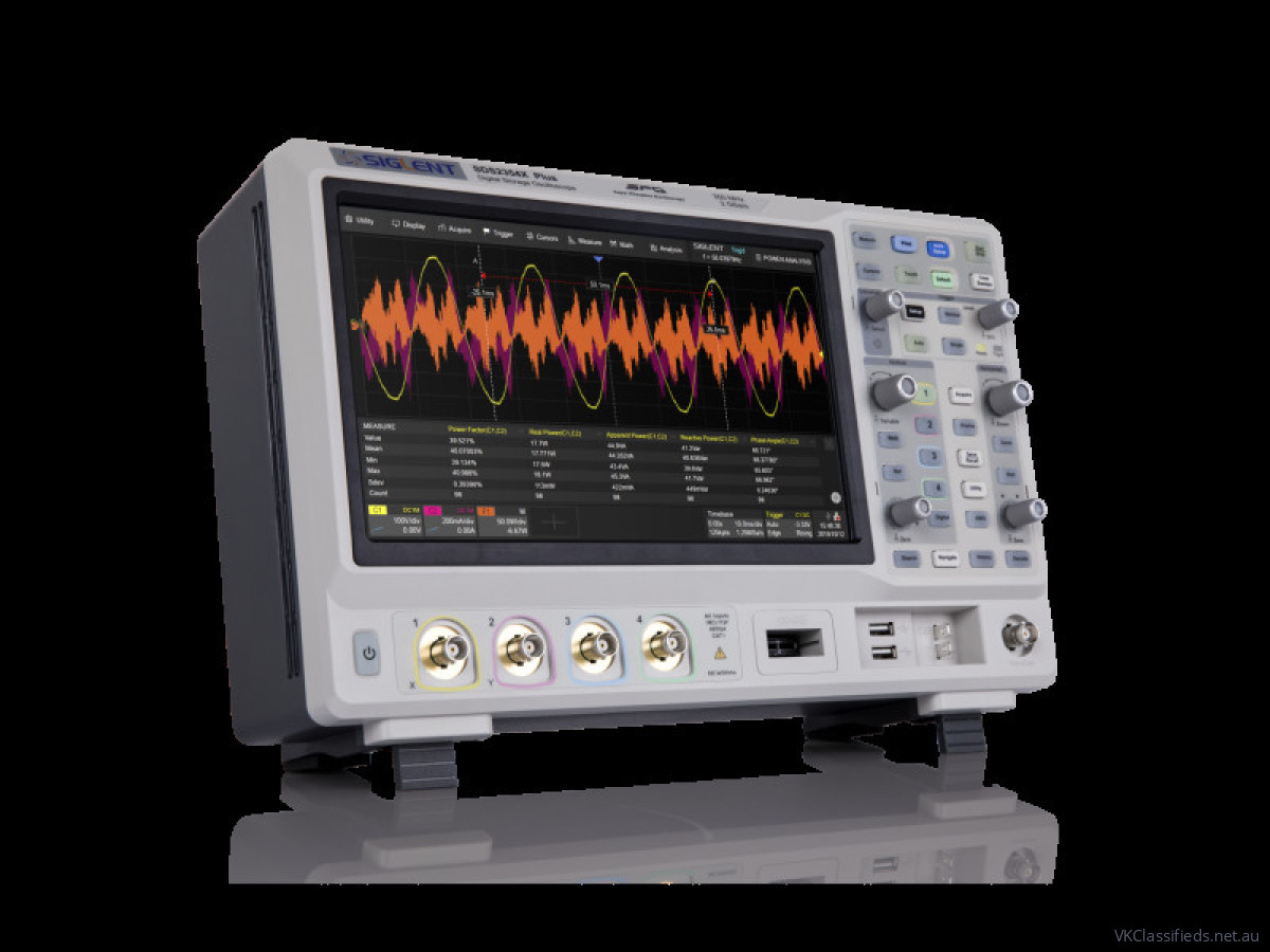 Siglent 500 MHz 4 Ch Oscilloscope + 16 Ch Digital
