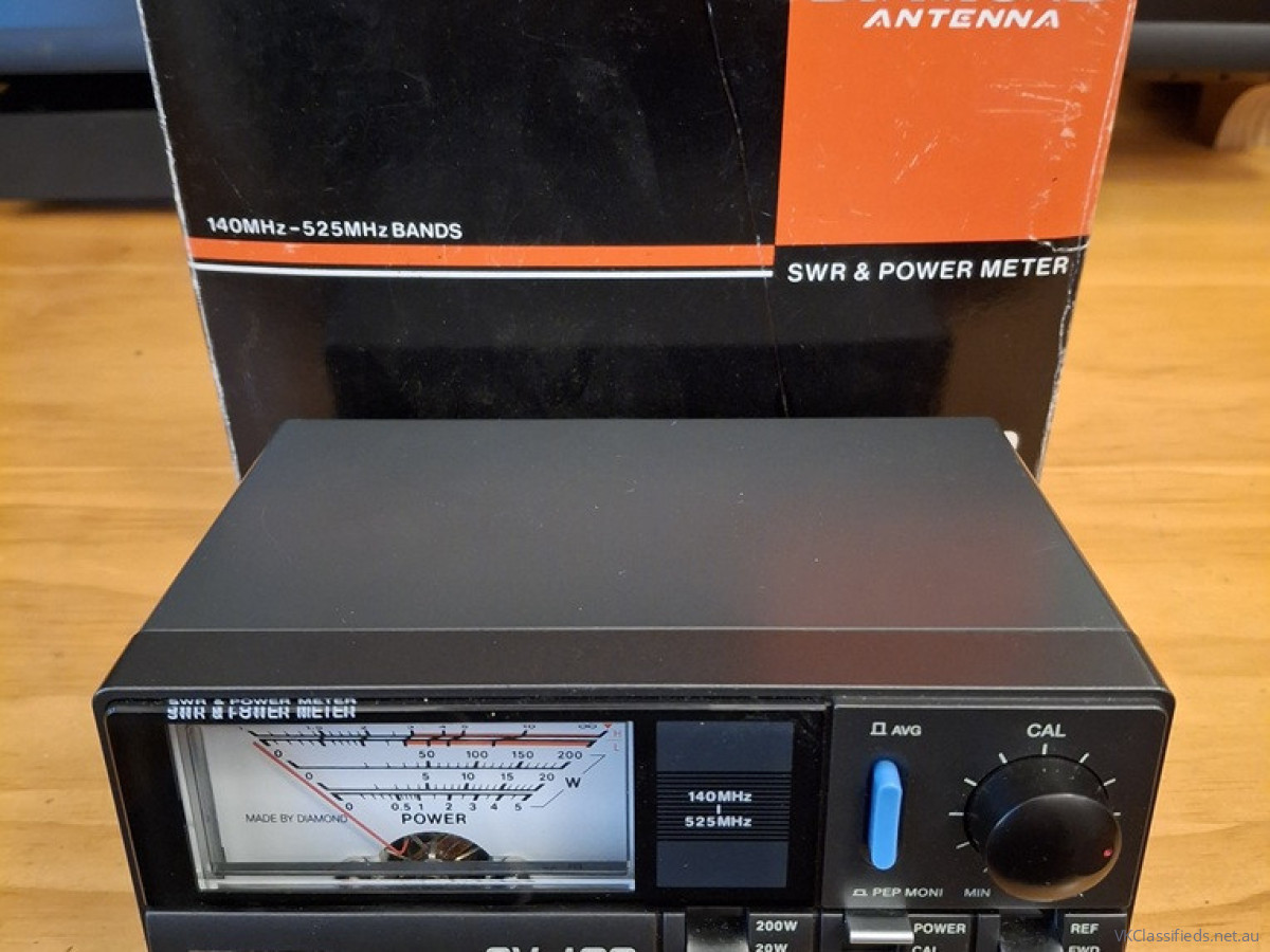 Diamond SX-400 Meter N-type sockets