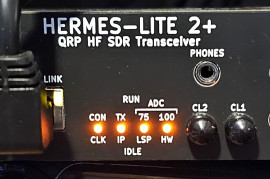 Hermes-Lite 2+ with Hardrock 50 amp