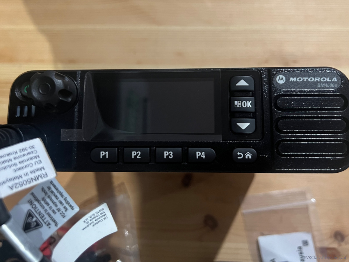 Motorola DM4600e VHF DMR Radio