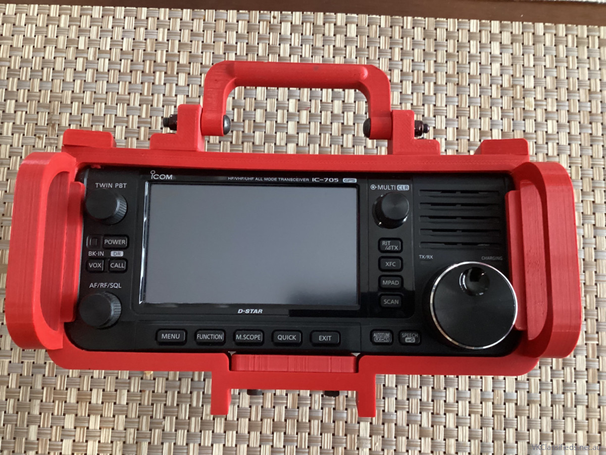ICOM IC-705 HF/VHF/UHF Radio as new with extras