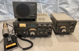 TS-530S with matching Ext VFO and Speaker