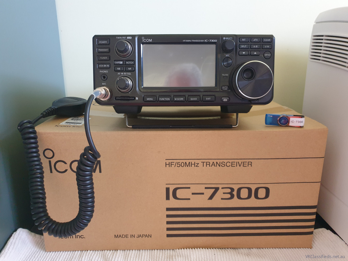 ICOM IC7300 - SOLD pending payment rcpt