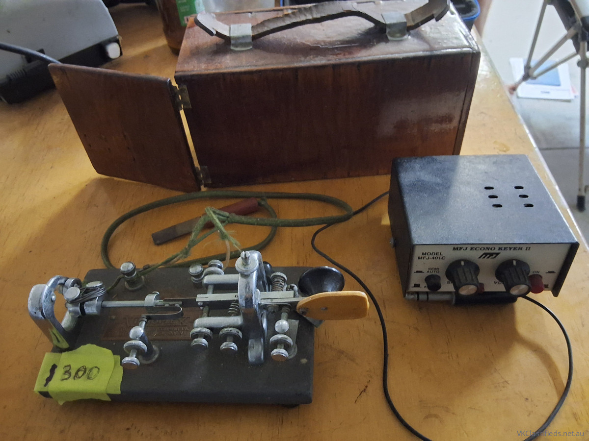 Vibroplex Morse key