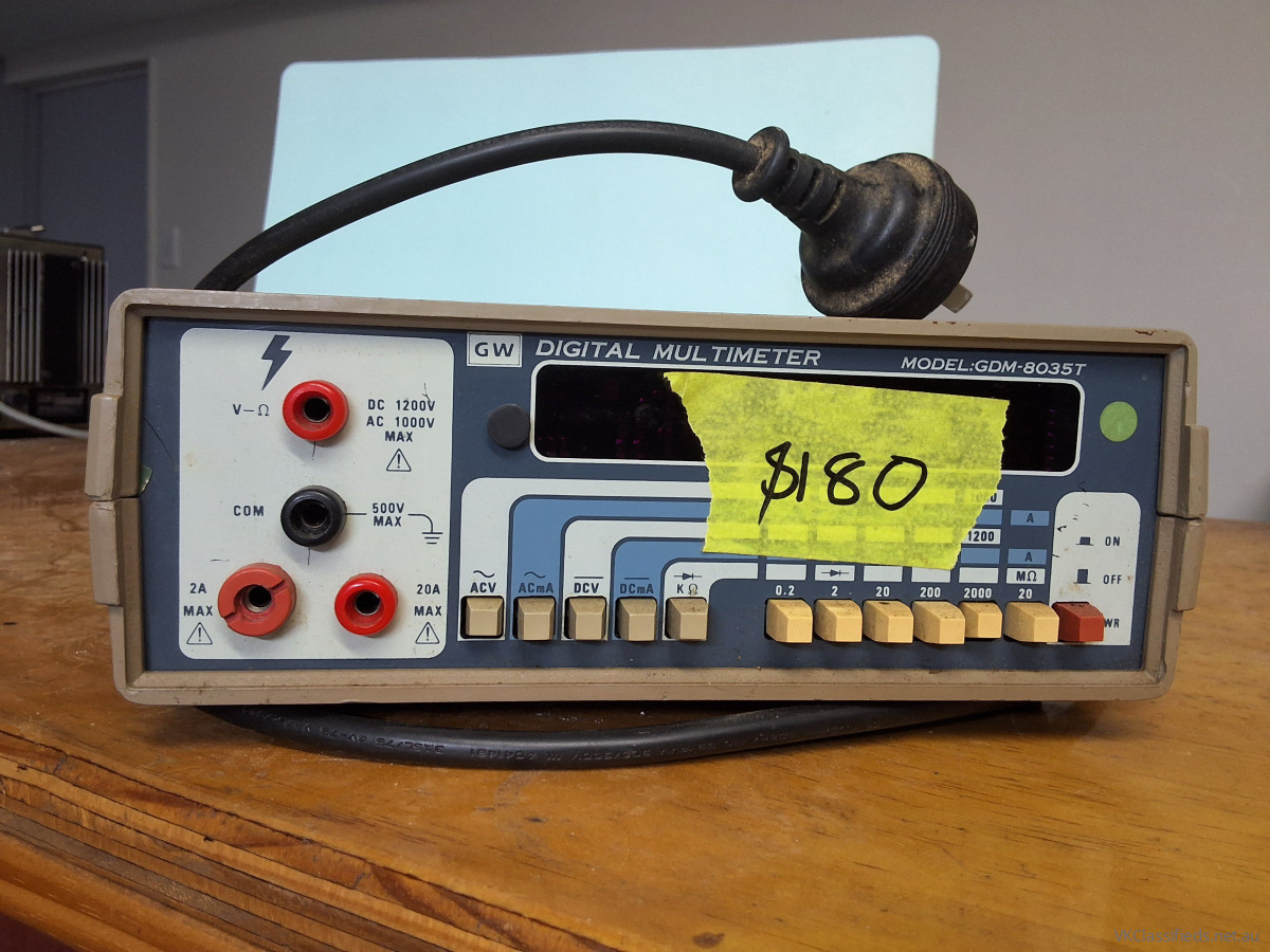 GW Digital Multimeter , CDM-8035T