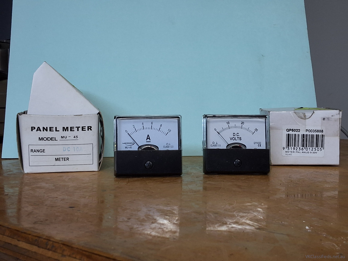 DC , Amp Meters