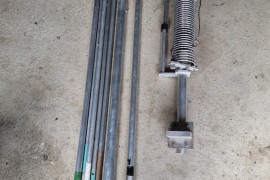 10 to 80 vertical military base load style antenna