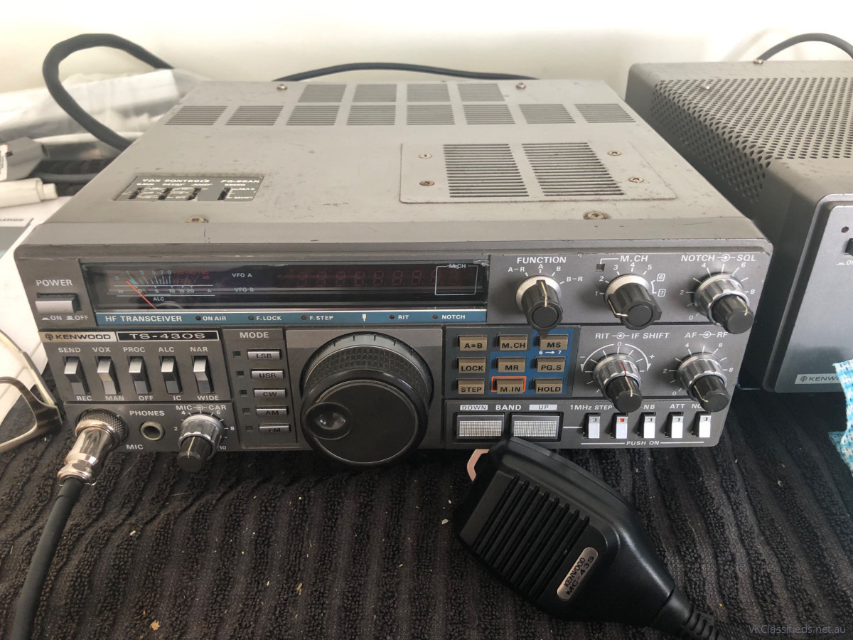 Kenwood TS430s HF transceiver excellent