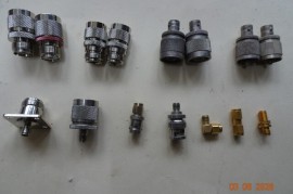 Coaxial Adaptors Package - 15 Mixed.