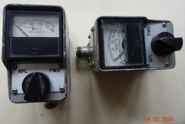 BIRD Mini Monitors, HF, Minor damage - Cheap.
