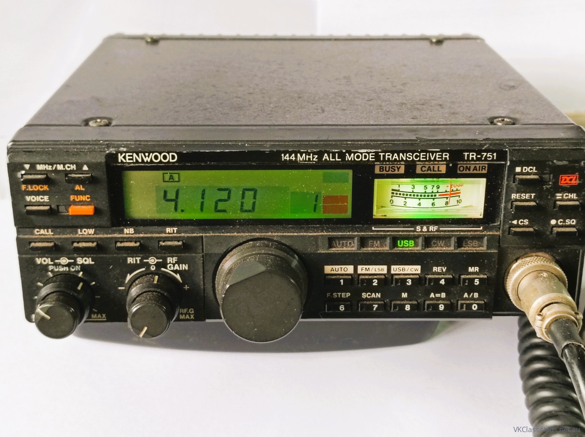 Kenwood TR-751 25 watt SSB & FM transceiver