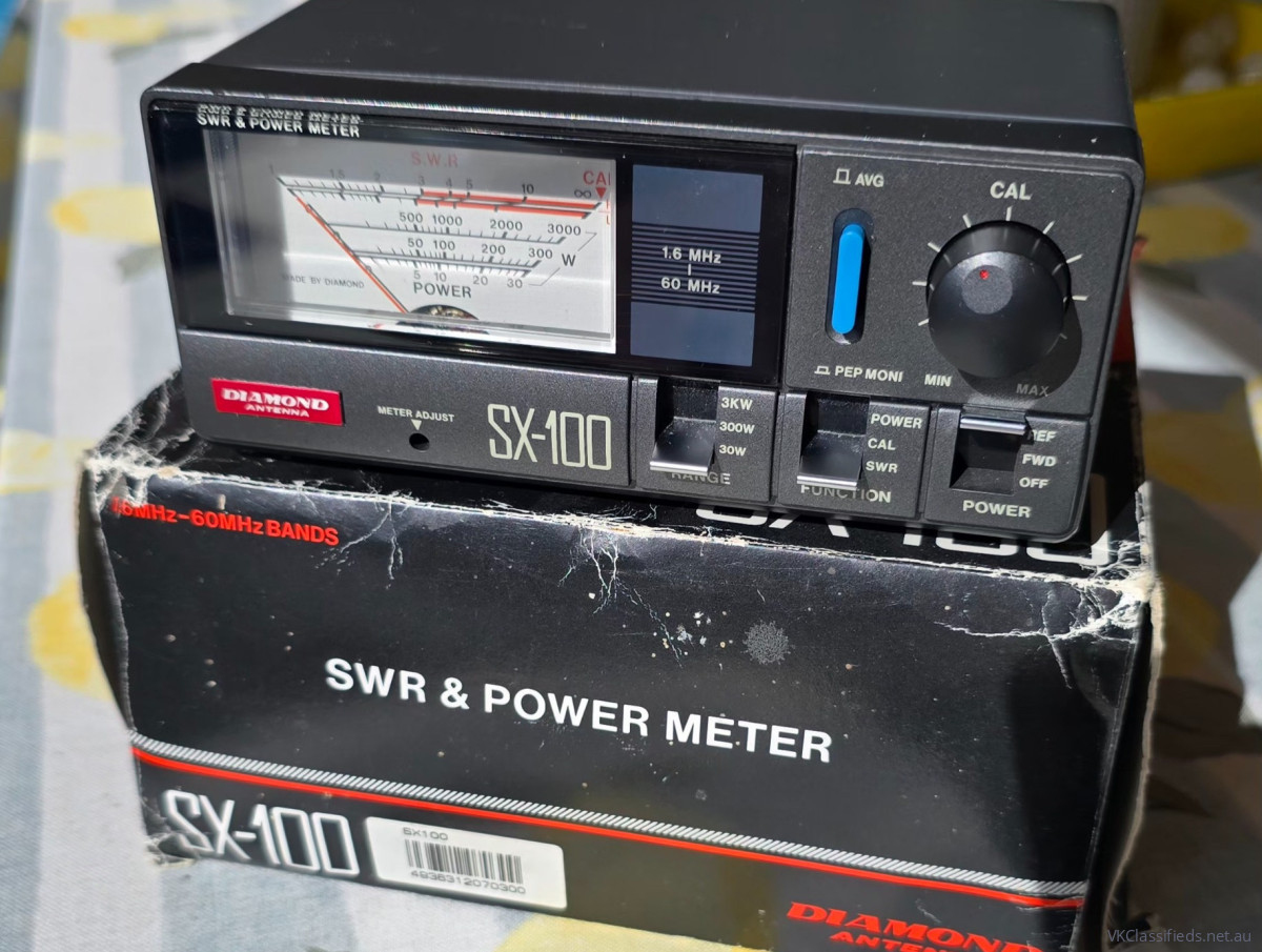Diamond SX-100 SWR/POWER METER