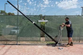Emtron TE-511 Yagi and Ezypole Tilt over Pole