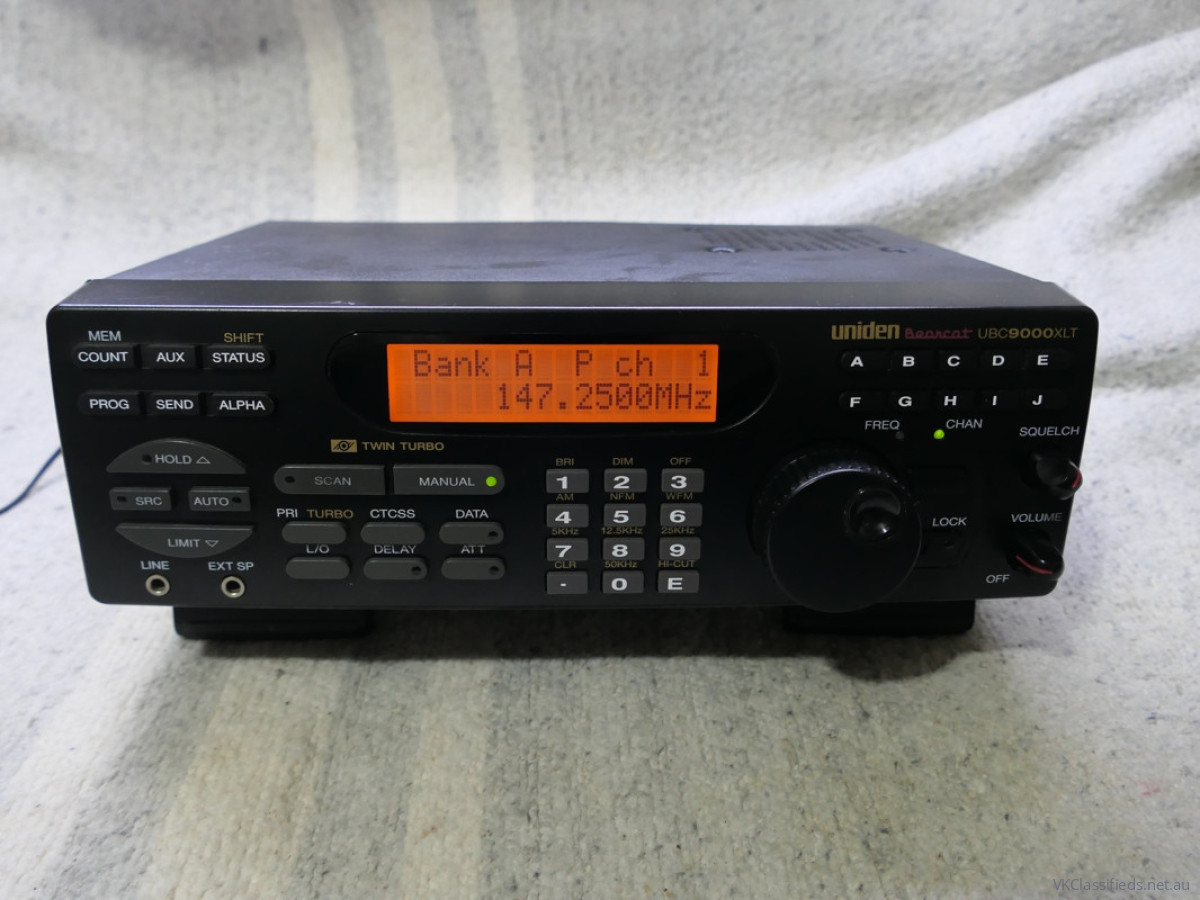 2 X Uniden Scanner receivers