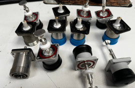 7/16 DIN panel mount N-Type female DIN connectore
