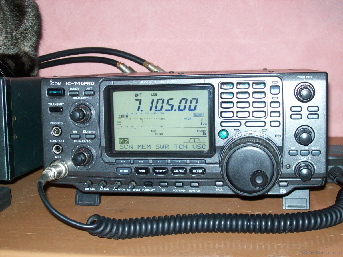 WANTED TO BUY ICOM IC-746PRO HF TXCVR.