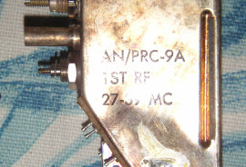 US Army RF module for PRC-8, -9, -9A, -10 and -10A