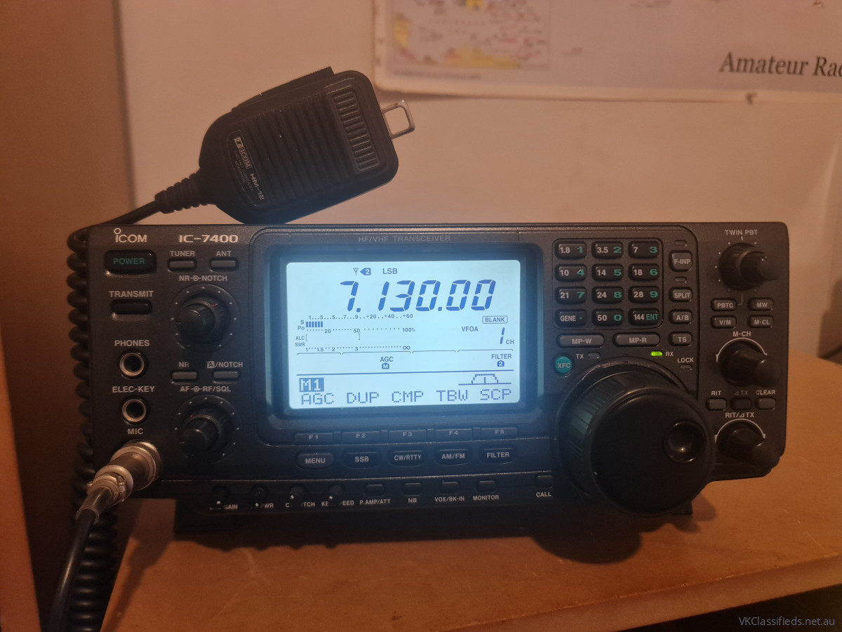 ICOM IC 7400 HF/VHF 100W TRANSCEIVER