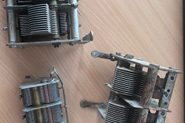 3x air variable capacitors
