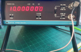 DATA PECISION 5801 FREQUENCY COUNTER 