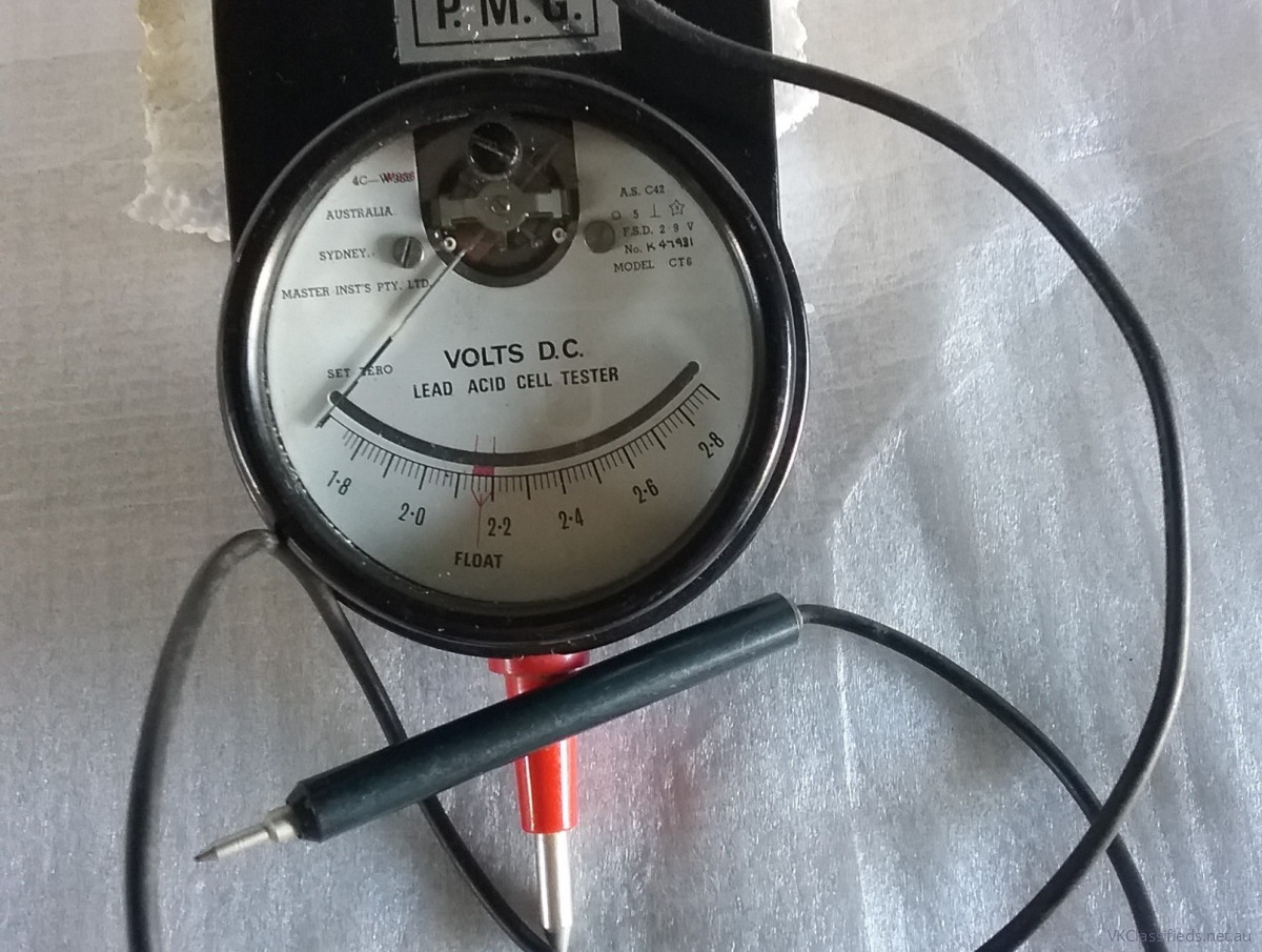 PMG lead acid cell tester