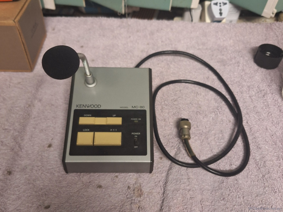 Kenwood MC -80 Desk Microphone