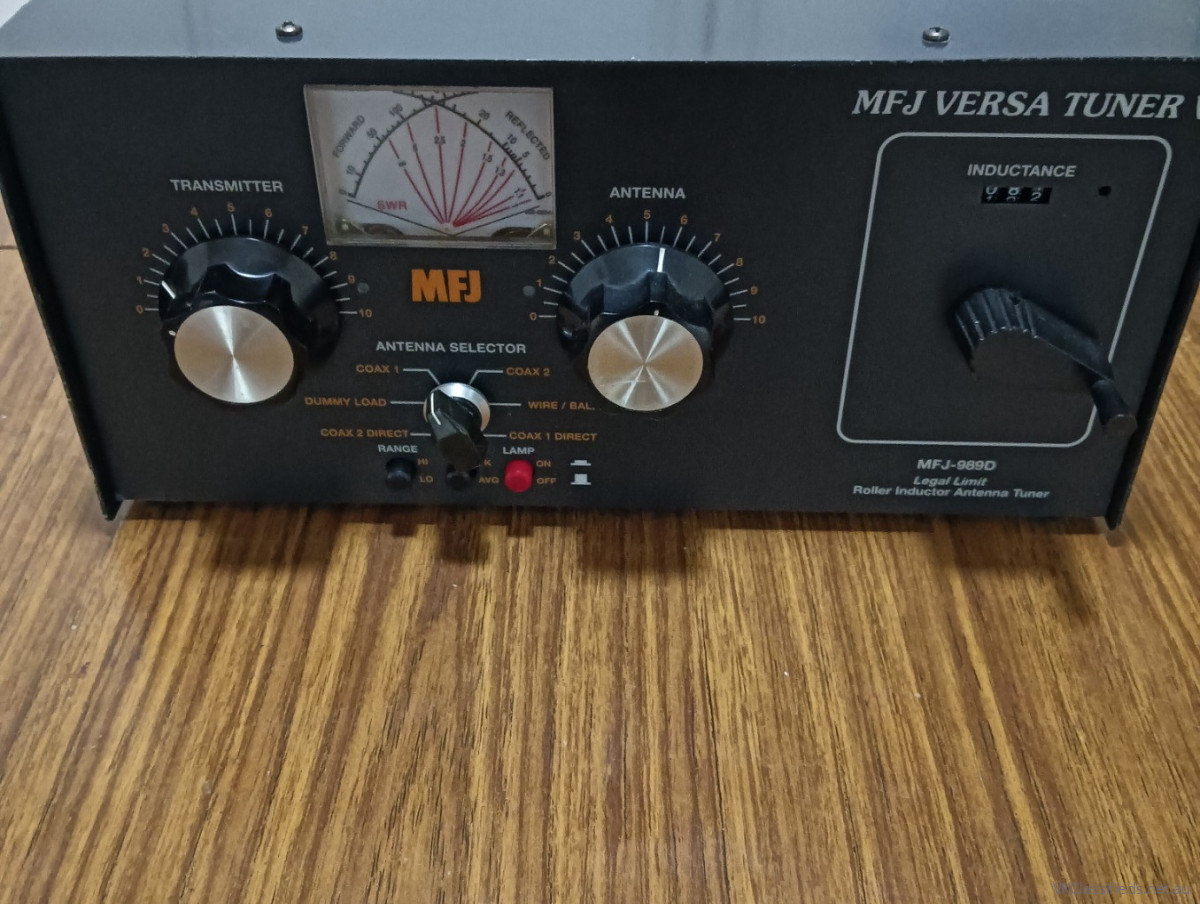 MFJ-989D 1.5kw antenna tuner