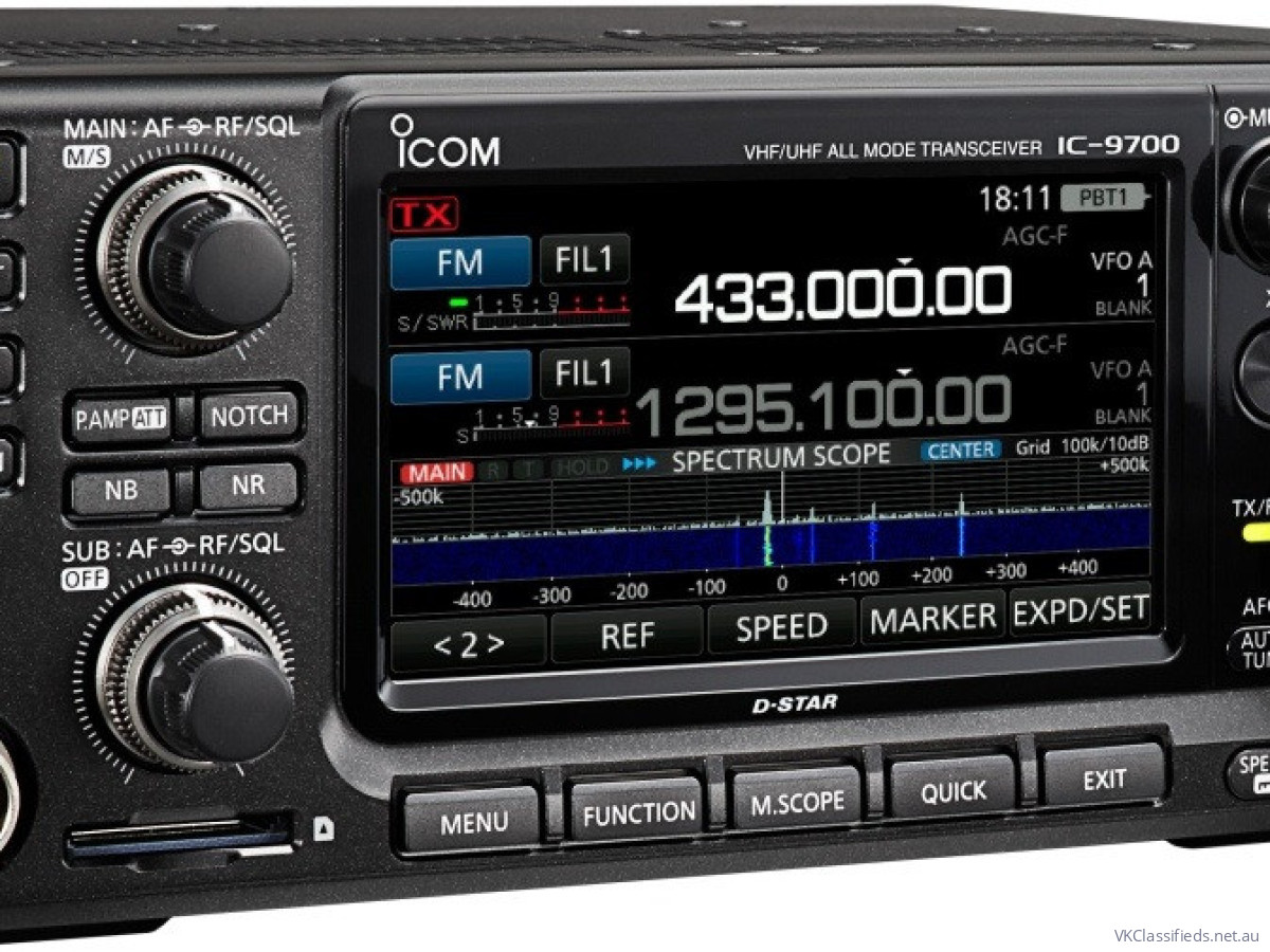 WANTED...IC-9700 VHF/UHF