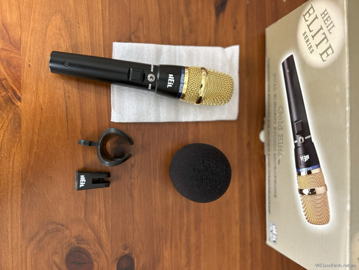 Heil Gold Elite microphone