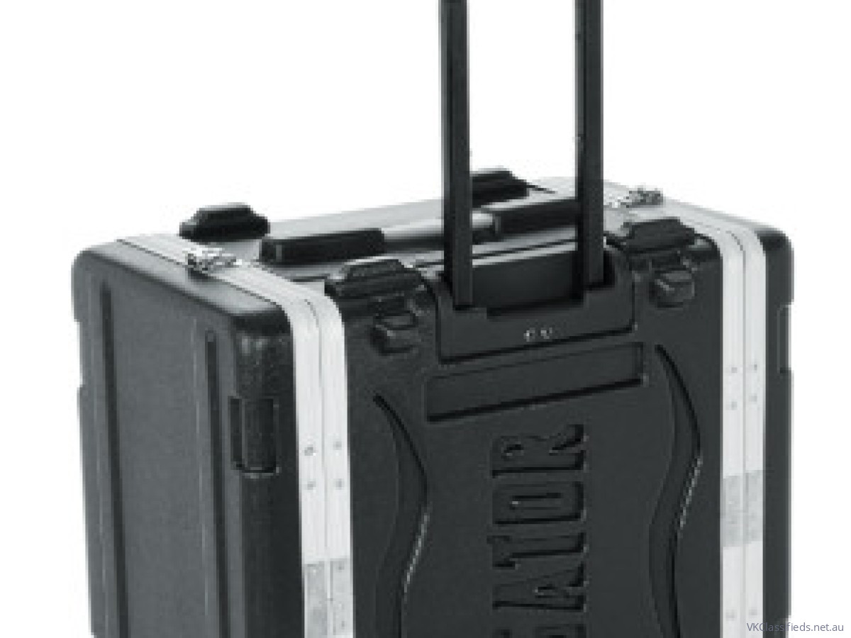 Gator 6RU Rack Case w/Handle & Wheels