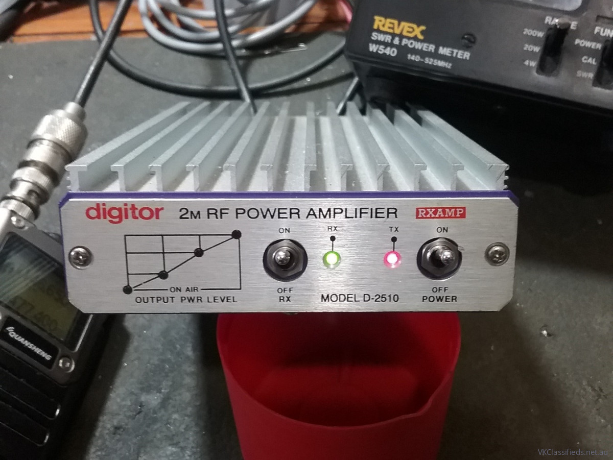 Digitor 2mtr with pre amp