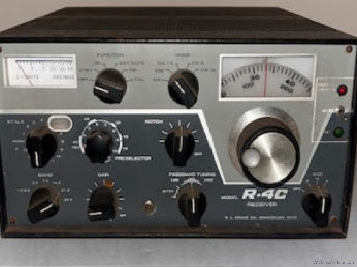 Drake RC-4 Receiver as in photo. Working