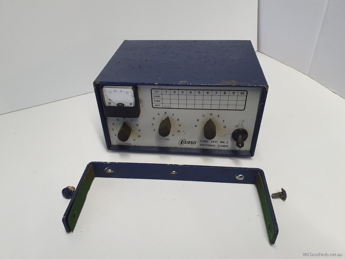 Codan Antenna Tuner 7411 Mk2 & Mounting Bracke